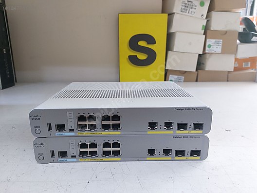 Switch Cisco WS C2960CX 8PC L V03, PoE 124W
