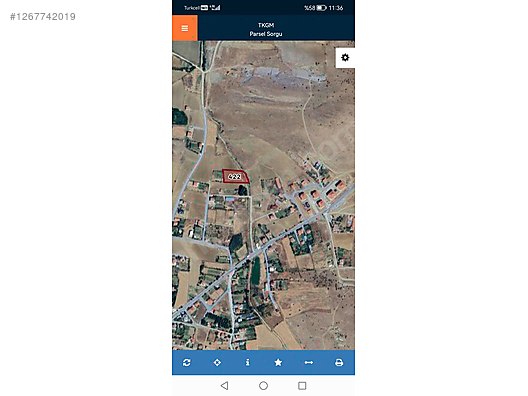Sarayönü / kurşunlu satlık tarla köy içinde #1267742019