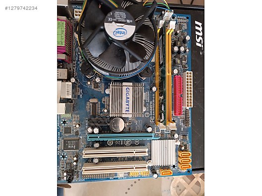 Gigabyte DDR2 anakart işlemci ram set - Anakart ve Tüm Masaüstü Bilgisayar Parçaları sahibinden.com'da