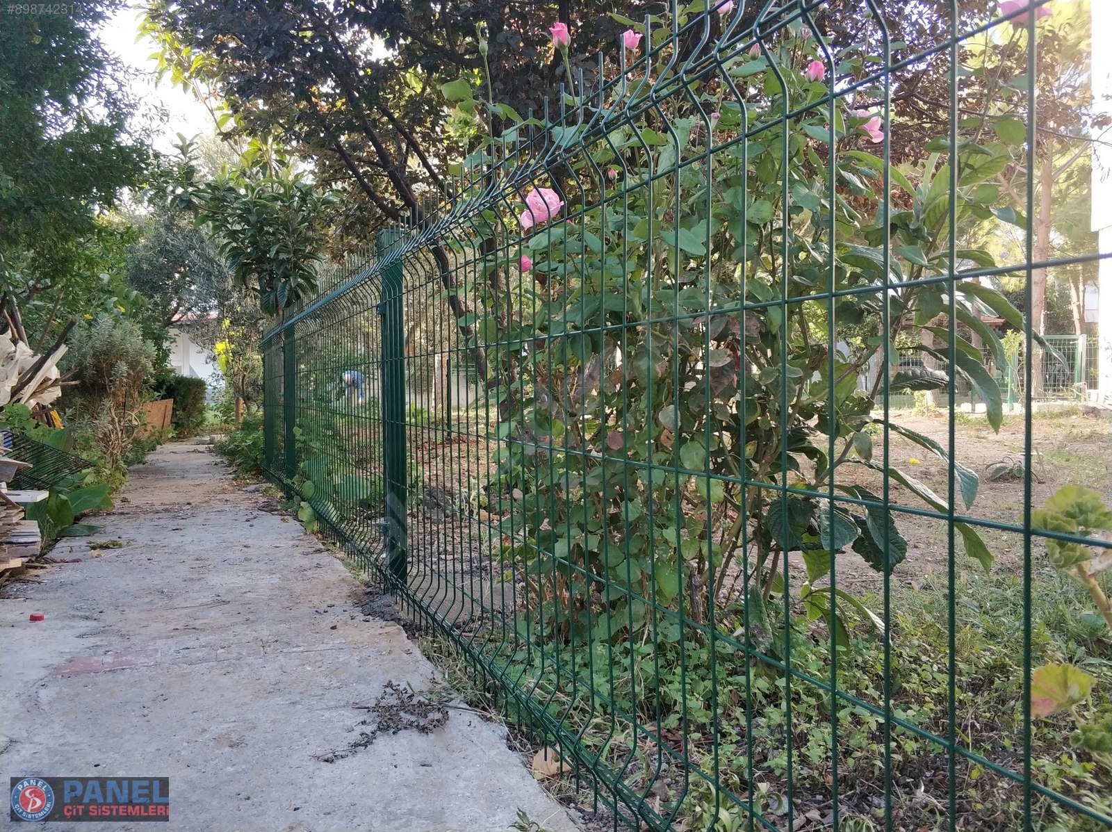 Panel Çit Bahçe Çiti Duvar Çiti Tel Çit Tel ve Yapı Malzemeleri