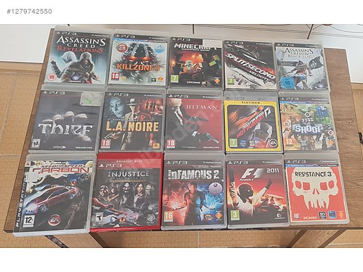 PLAYSTATION 3.PS3 OYUNLARI on sahibinden.com - 1279742550