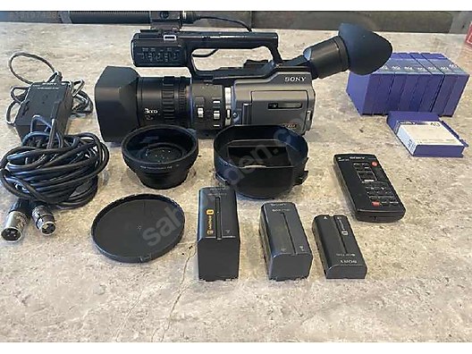 Koleksiyonluk Sony DSR-PD170 - Full Ekipman + Kitapçıklı