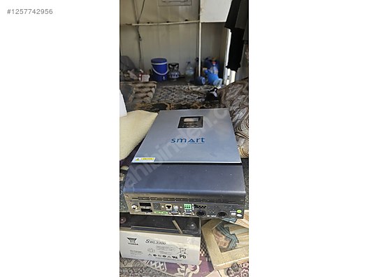 Güneş Enerjisi Sistemi - inverter 5kva ,12 volt 102 ampe 2x jel aku