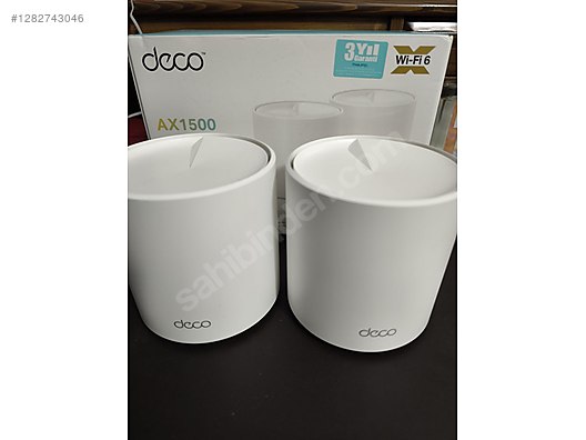 Tp link deco x10 (2 adet) 1 Hafta önce alındı - Router ilanları uygun fiyatlarıyla sahibinden.com'da