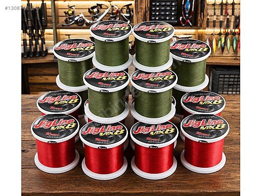 Misina / MOMOI JIGLINE MX8 0,37mm (70lb/32kg) 500mt Moss Green İp