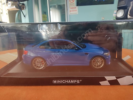 1 18 minichams bmw m2 cs Diecast Model Araba Al veri te lk