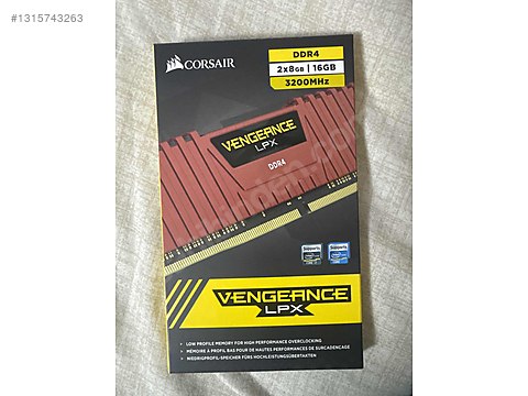 CORSAIR 16GB(2x8GB)Vengeance LPX DDR4 3200MHz CL16 Dual Kit Ram
