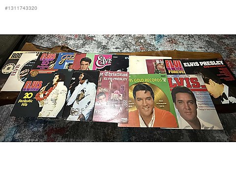 Elvis presley koleksiyonu süper kondisyon sahibinden.comda