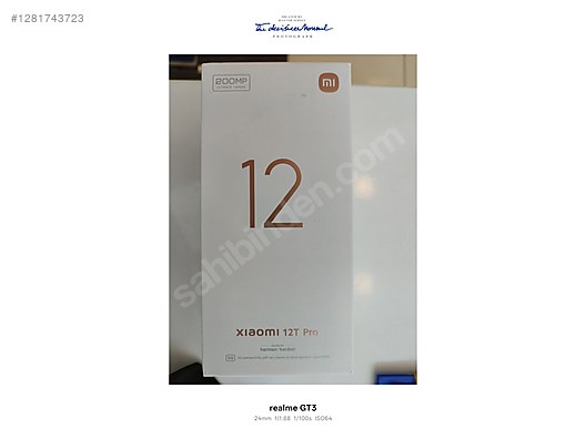 İkinci El ve Sıfır Alışveriş / Cep Telefonu & Aksesuar / Cep Telefonu / Xiaomi / 12T Pro