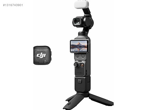 DJI Osmo Pocket 4 Creator Combo sahibinden.comda - 1316743901