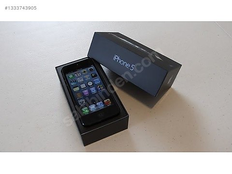 Apple / iPhone 5 / iPHONE 5 BLACK ,SIYAH sahibinden.comda - 1333743905