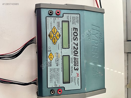 HYPERION EOS 720i Super Duo 3 Charhger - RC Model Araba parçaları
