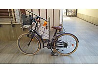 Çok temiz kullanışmış decathlon şehir bisikleti