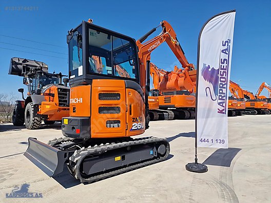 KARPROSES / 2026 HITACHI ZX26U / 444 1 139 - Ekskavatör İlanları