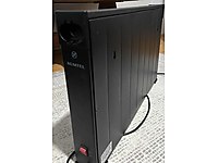 Kumtel Siyah Konvektör Isıtıcı