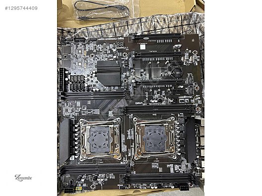 X99 Çift CPU Anakart ZX-DU99D4X8 V1.1 Yuva Intel X99 Çip Q124X
