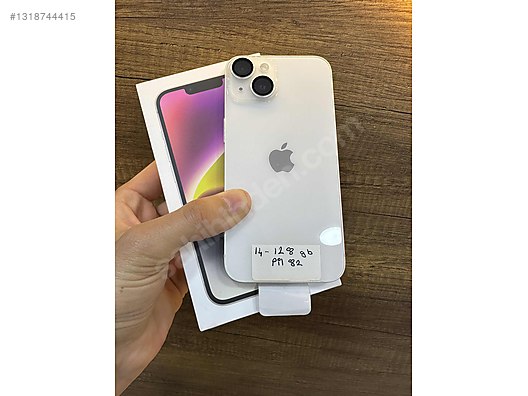 Apple iPhone 14 ホワイト　本体 箱付き Apple / iPhone 14 / 14 128 Gb TR Cihazı sahibinden.comda - 1318744415