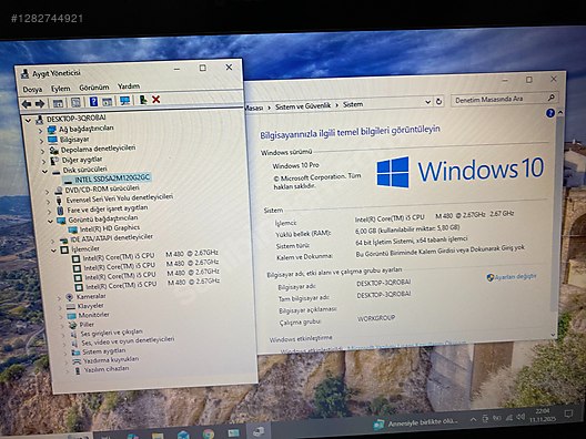 - HP İ5 İŞLEMCİLİ SSD'Lİ 6 GB RAM'Lİ OFFICE YÜKLÜ LAPTOP - - İlan ve alışverişte ilk adres sahibinden.com'da