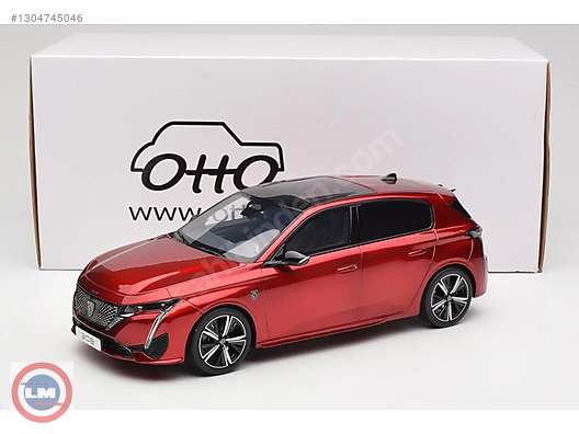 Otto Diecast Model 1:18 Peugeot Araba - 1304745046