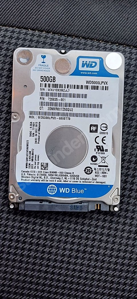 harddisk laptop sata