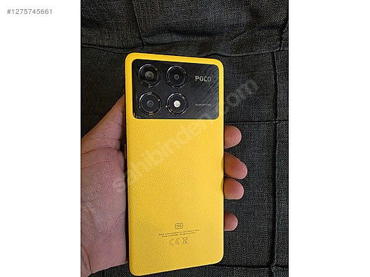 İkinci El ve Sıfır Alışveriş / Cep Telefonu & Aksesuar / Cep Telefonu / Xiaomi / Poco X6 Pro