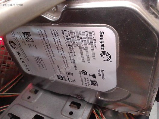 500 GB SEAGATE HDD SAĞLIK %100 PERFORMANS %100 SN: Z3T3RRXG