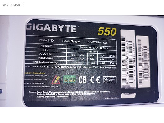 İkinci El ve Sıfır Alışveriş / Bilgisayar / Masaüstü / Donanım / Güç Kaynağı