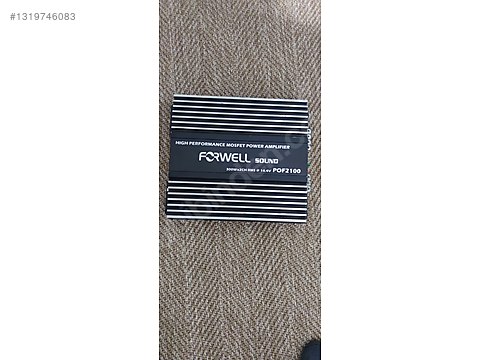 Amfi / Temiz Forwell Sound POF2100 - 2 Kanal sahibinden.comda