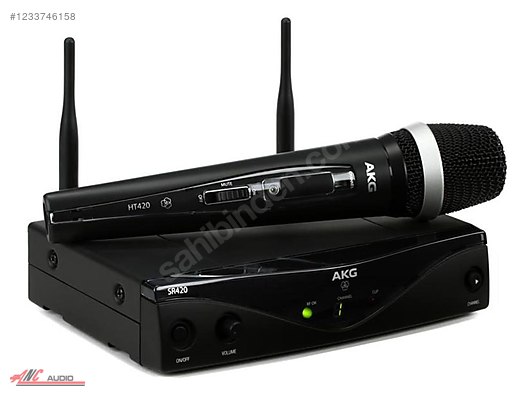 AKG WMS420-VOCAL-A Handheld Mic Wireless Vocal Set (EL TELSİZ) at