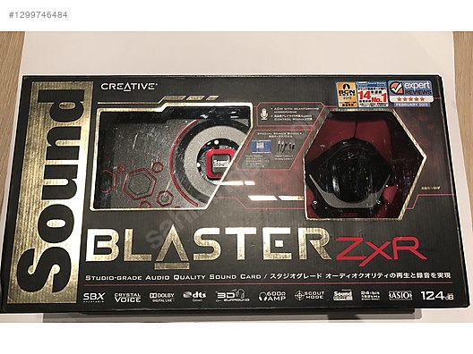 Creative Sound Blaster ZXR PCIE Ses Kartı sahibinden.comda