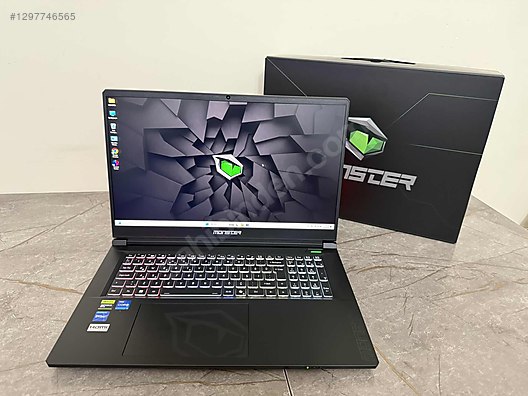 Monster / FIRSAT! RTX 5060-İ7 13.NESİL-16GB DDR5-1 TB SSD-17.3 INC