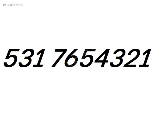 Used & Brand New Items / Cell Phones & Accessories / Phone Numbers & SIM Cards / Turkcell