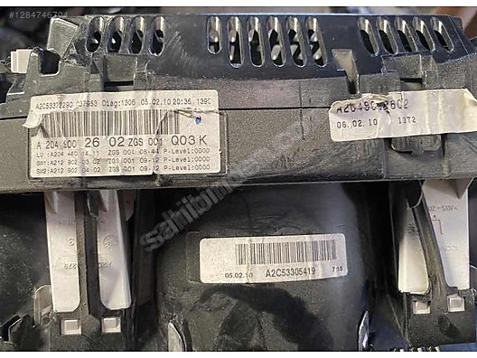Otomobil & Arazi Aracı / Elektrik / W204 C180 KİLOMETRE KADRAN
