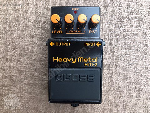 Boss HM-2 Heavy Metal 1990 Black Label - Efekt Pedalı ve Diğer
