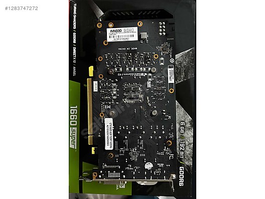 INNO3D GTX 1660 Super - Inno3D Ekran Kartı İlanları sahibinden.com'da