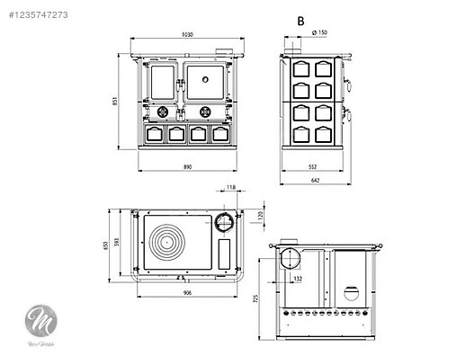 Used & Brand New Items / Garden & Home Improvement / Home Improvement / Heating / Heating Stove & Fireplace