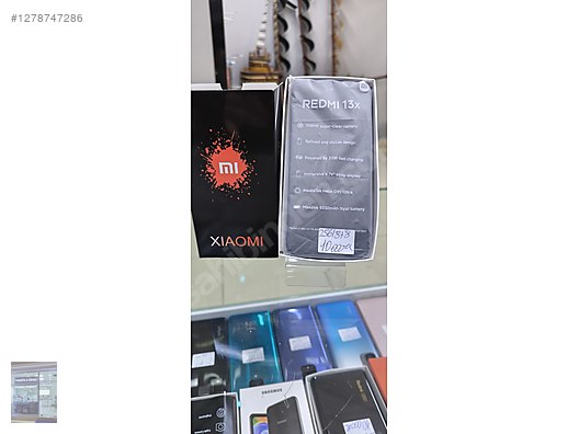İkinci El ve Sıfır Alışveriş / Cep Telefonu & Aksesuar / Cep Telefonu / Xiaomi / Redmi 13X