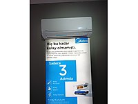 Midea Xtreme Save 12 btu klima montaj dahil