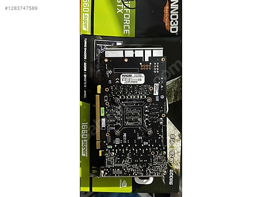 INNO3D GTX 1660 Super - Inno3D Ekran Kartı İlanları sahibinden.com'da