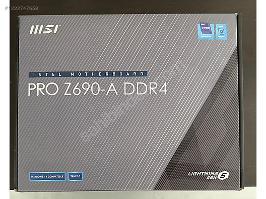 İkinci El ve Sıfır Alışveriş / Bilgisayar / Masaüstü / Donanım / Anakart