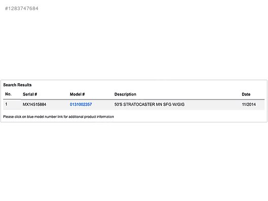 Fender Elektro Gitar