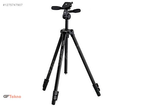 Velbon Sherpa 435 Tripod 52cm Kapalı Uzunluk Ultra Kompak Hafi at