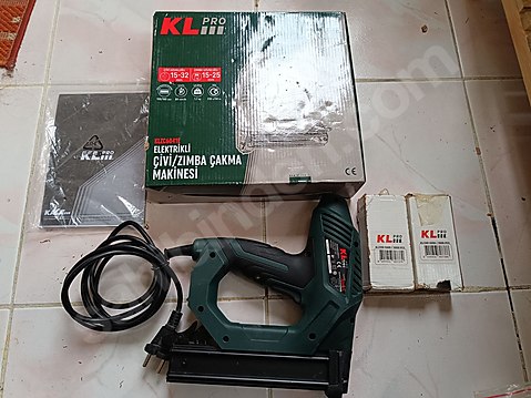 KL PRO klzc6041e 15-32 mm elektrikli çivi/zimba çakma makinesi