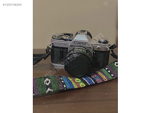 35mm Filmli SLR / Canon / Canon AE 1 Analog Fotoğraf Makinesi 50mm