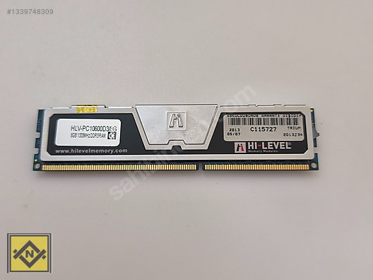 HI-LEVEL 8 GB DDR3 PC3-10600 1333 MHZ CL9 MASAÜSTÜ PC RAM BELLEK