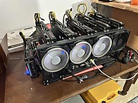 Mining rig ekran kartı
