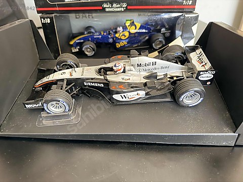 ミニカー West McLaren Mercedes Minichamps Diecast Model 1:18 McLaren Araba - 1321748429
