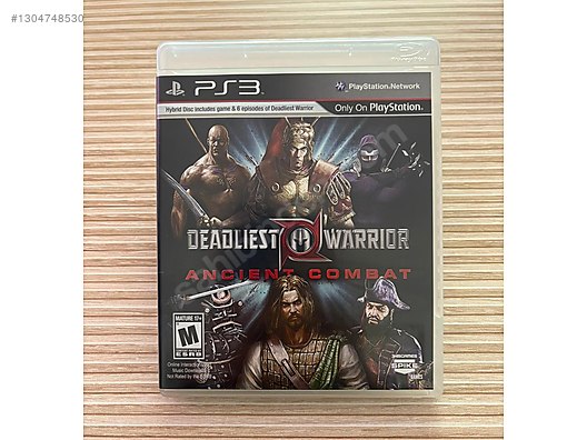 Deadliest Warrior ps3 oyun sahibinden.comda - 1304748530