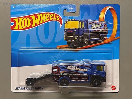 hot wheels scania rally truck