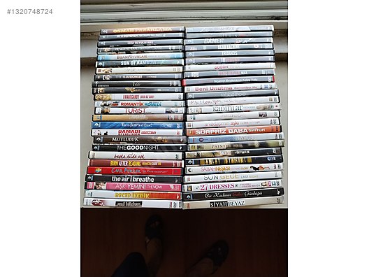 まとめ売り！DVDとBlu-ray A3! グッズ Orijinal 54 DVD 14 blu ray - Yabancı Blu-ray Filmler sahibinden